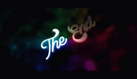 the end gif cool.